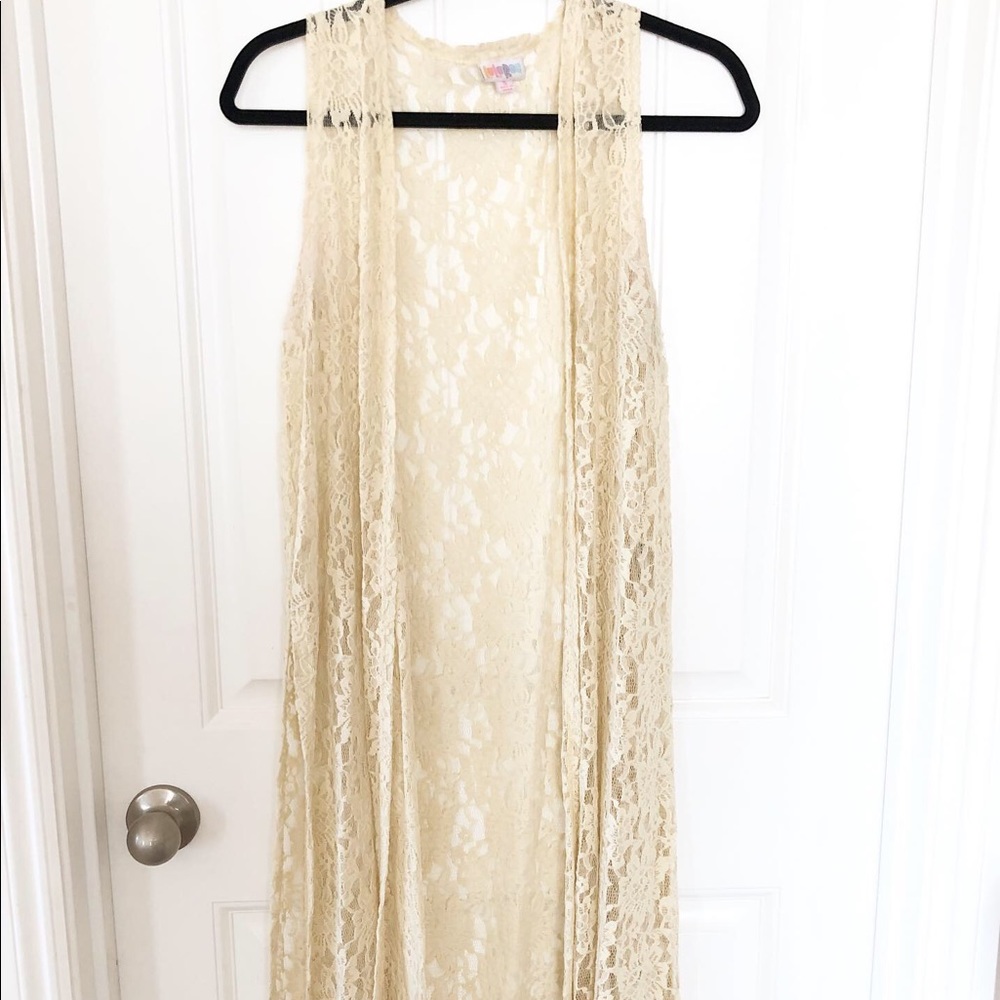 Lace Lularoe Joy Vest